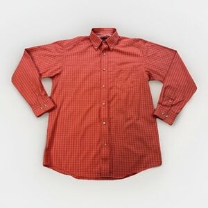 Ariat Pro Series Shirt Mens Medium Red Plaid Long Sleeve Outdoor Western
